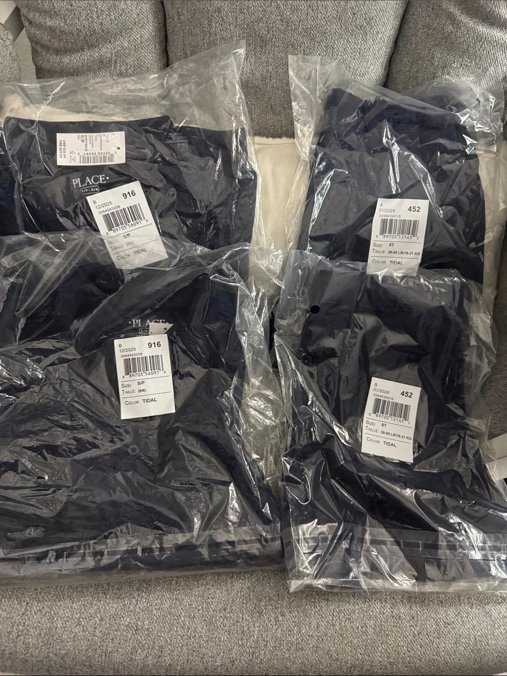 The Children's Place Navy 2 Dresses and 2 Skorts